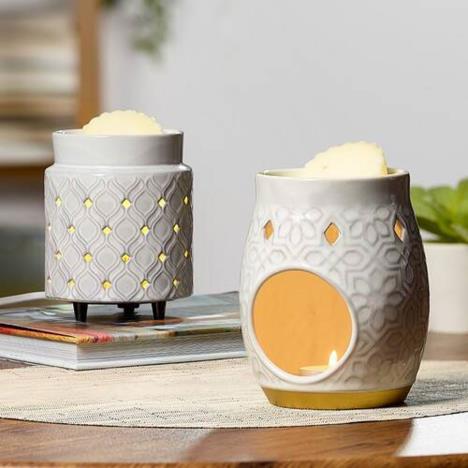 Yankee Candle LED Punched Ceramic Electric Wax Melt Warmer Extra Image 1 Preview